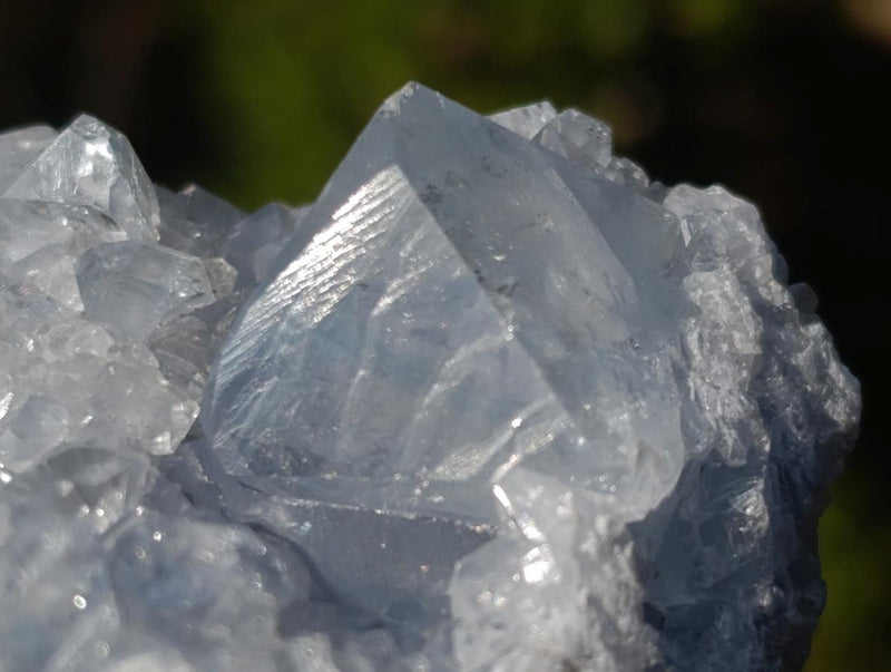 Natural Blue Celestite Specimens x 20 From Sakoany, Madagascar - Toprock Gemstones and Minerals 