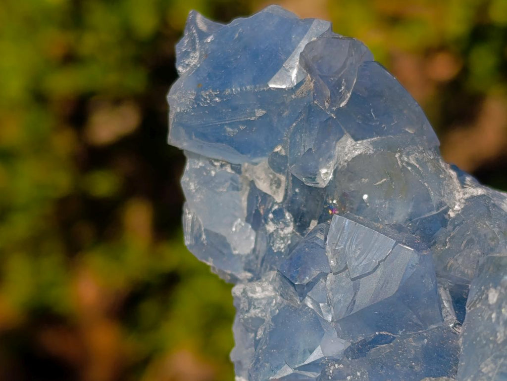 Natural Blue Celestite Specimens x 20 From Sakoany, Madagascar - Toprock Gemstones and Minerals 
