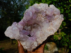 Natural Large Jacaranda Amethyst Cluster x 1 From Mumbwa, Zambia - Toprock Gemstones and Minerals 