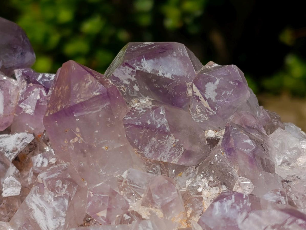 Natural Large Jacaranda Amethyst Cluster x 1 From Mumbwa, Zambia - Toprock Gemstones and Minerals 