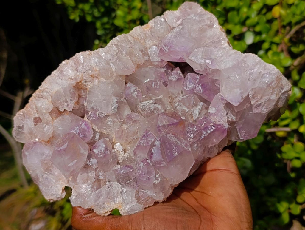 Natural Large Jacaranda Amethyst Cluster x 1 From Mumbwa, Zambia - Toprock Gemstones and Minerals 
