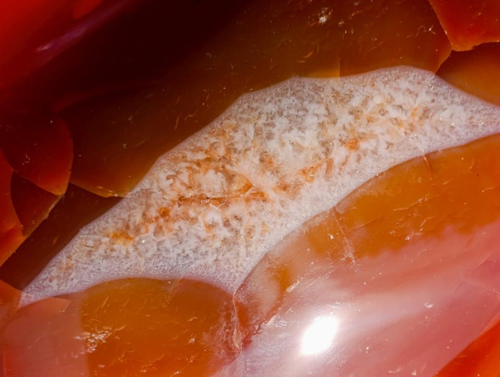 Polished Carnelian Agate Gemstone Bowls x 3 From Madagascar - Toprock Gemstones and Minerals 