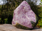 Polished XL Rare Anhydrite Standing Display Piece x 1 Tulear, Madagascar - Toprock Gemstones and Minerals 