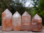Polished Golden Hematoid Quartz Crystals x 24 From Madagascar - Toprock Gemstones and Minerals 