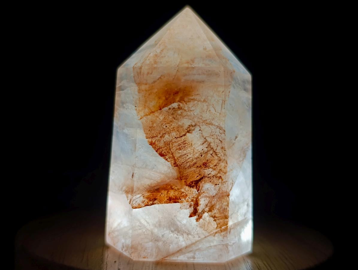 Polished Golden Hematoid Quartz Crystals x 24 From Madagascar - Toprock Gemstones and Minerals 