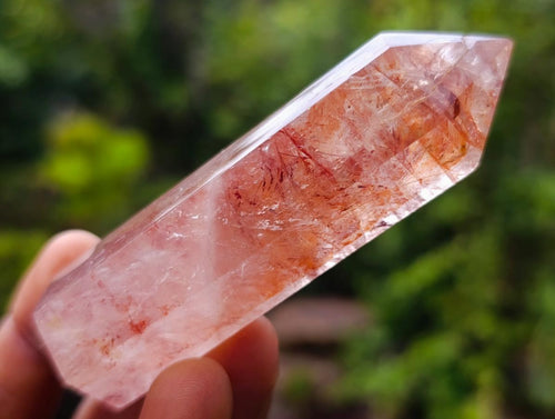 Polished Golden Hematoid Quartz Crystals x 24 From Madagascar - Toprock Gemstones and Minerals 