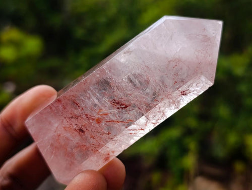 Polished Golden Hematoid Quartz Crystals x 24 From Madagascar - Toprock Gemstones and Minerals 