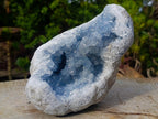 Natural Cabinet Size Blue Celestite Geode Specimen x 1 From Sakoany, Madagascar - Toprock Gemstones and Minerals 