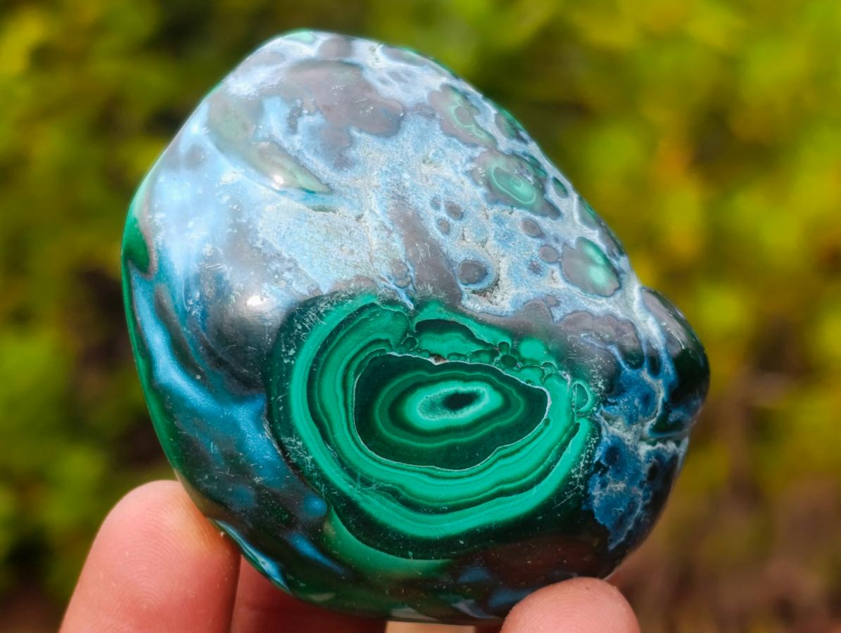 Polished Malacolla Free Forms x 12 From Kulukuluku, Congo - Toprock Gemstones and Minerals 
