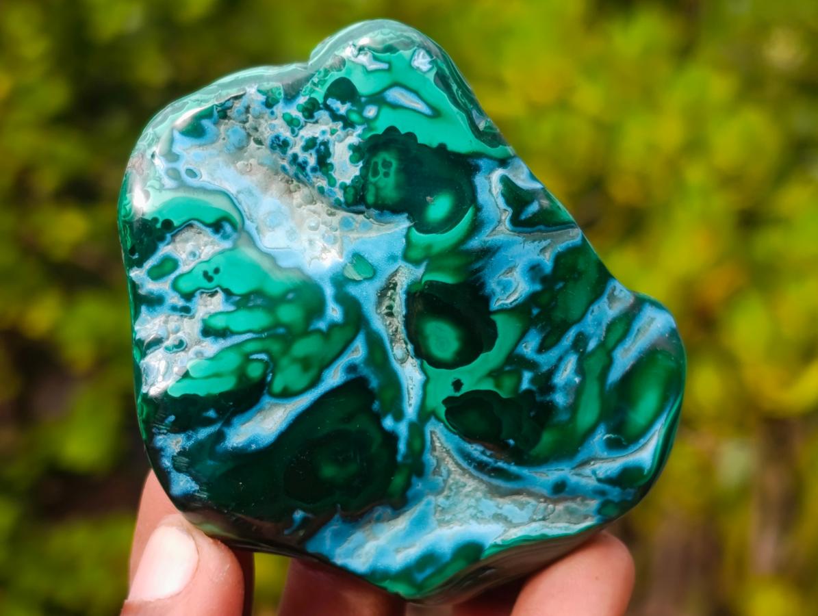 Polished Malacolla Free Forms x 12 From Kulukuluku, Congo - Toprock Gemstones and Minerals 
