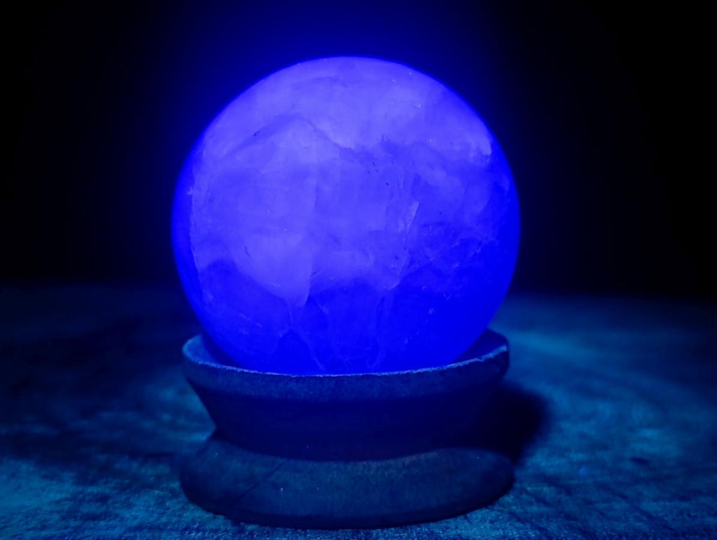 Polished Watermelon Fluorite Spheres x 2 From Uis, Namibia - Toprock Gemstones and Minerals 