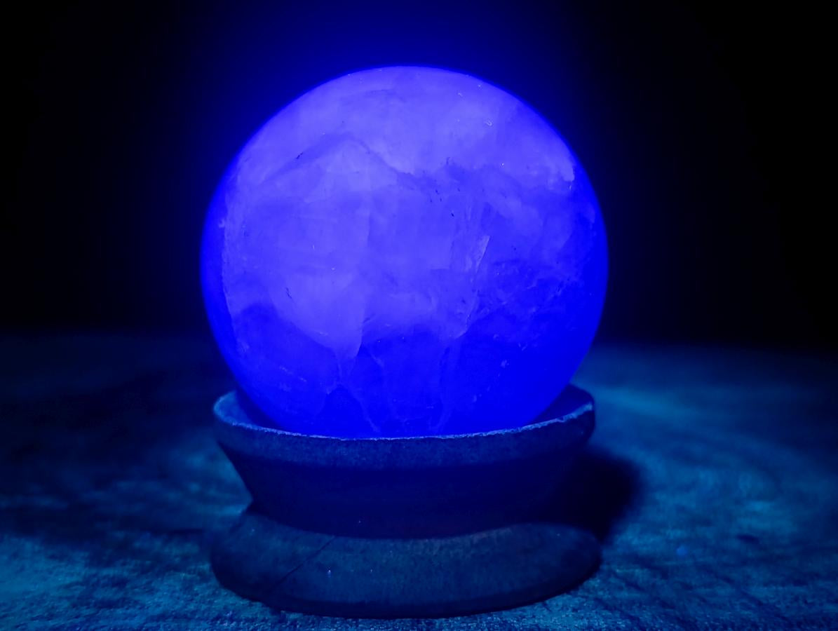 Polished Watermelon Fluorite Spheres x 2 From Uis, Namibia - Toprock Gemstones and Minerals 