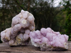 Natural Spirit Amethyst Clusters x 2 From Boekenhouthoek, South Africa - Toprock Gemstones and Minerals 
