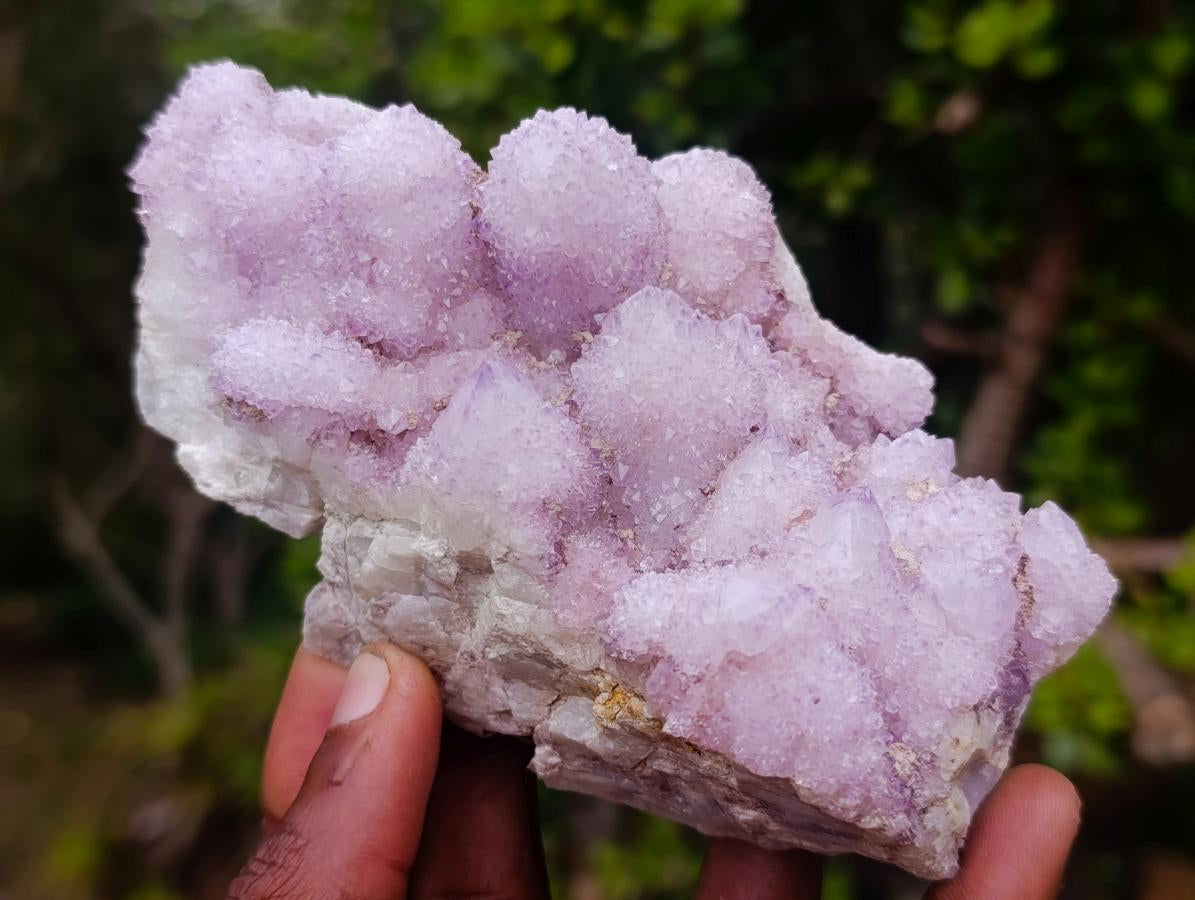 Natural Spirit Amethyst Clusters x 2 From Boekenhouthoek, South Africa - Toprock Gemstones and Minerals 