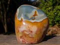 Polished Large Polychrome Jasper Standing Display Piece x 1 From NW Coast, Madagascar - Toprock Gemstones and Minerals 