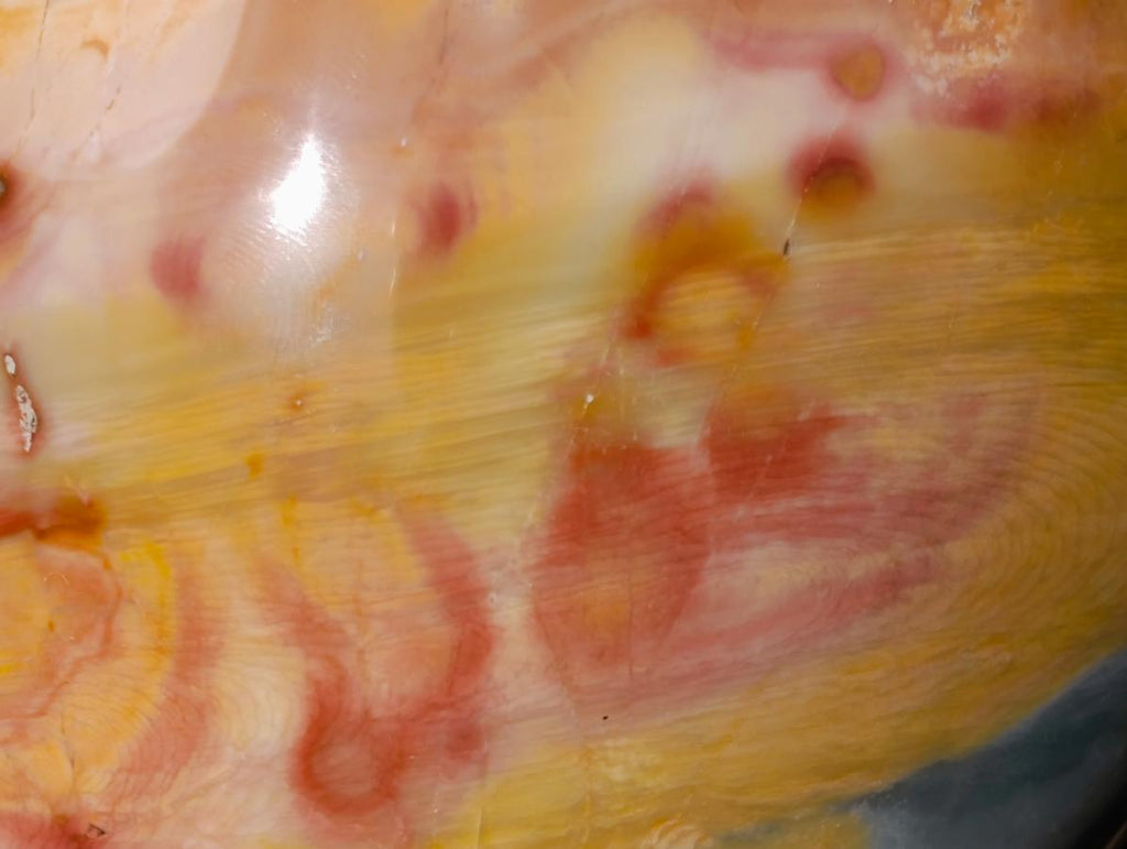 Polished Large Polychrome Jasper Standing Display Piece x 1 From NW Coast, Madagascar - Toprock Gemstones and Minerals 