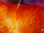 Polished Carnelian Agate Gemstone Eggs x 6 From Madagascar - Toprock Gemstones and Minerals 