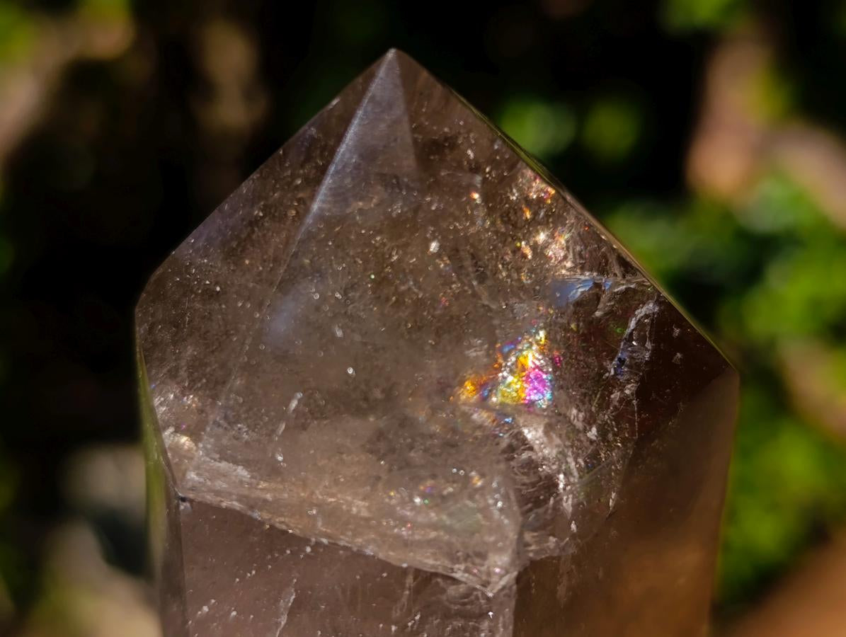 Polished Smokey Quartz Display Crystals x 6 From Madagascar - Toprock Gemstones and Minerals 