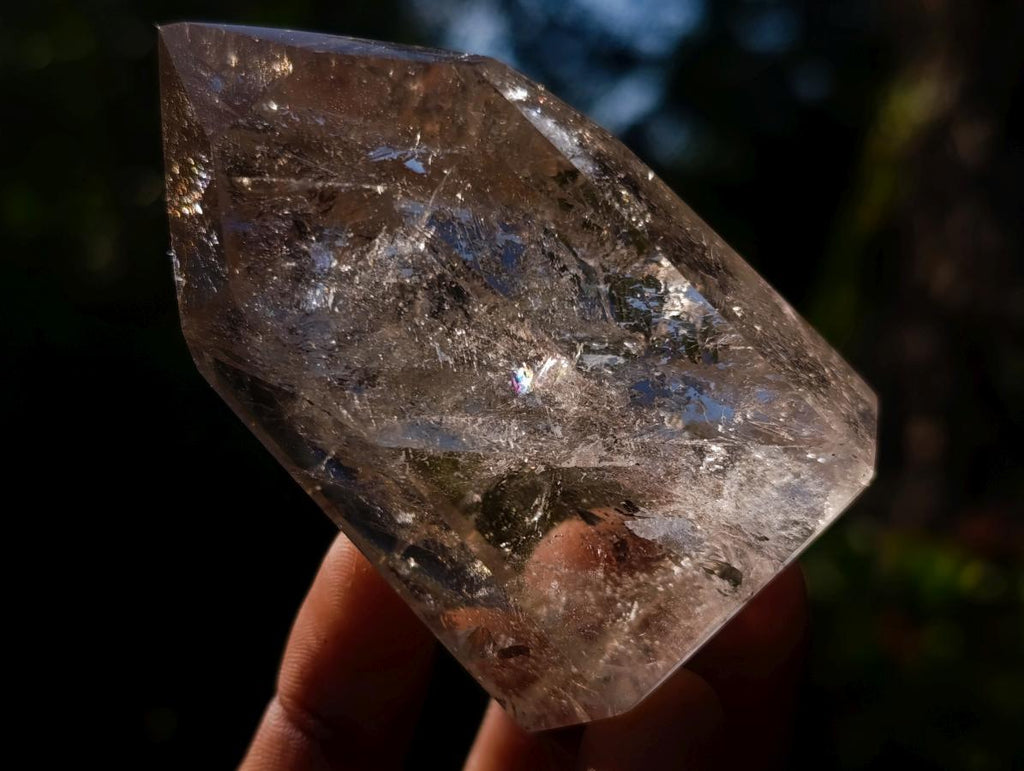 Polished Smokey Quartz Display Crystals x 6 From Madagascar - Toprock Gemstones and Minerals 