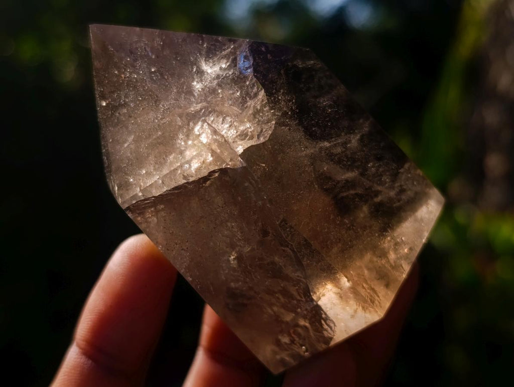 Polished Smokey Quartz Display Crystals x 6 From Madagascar - Toprock Gemstones and Minerals 