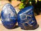 Polished Ultra Rare Dumortierite Standing Display Pieces x 6 From Madagascar - Toprock Gemstones and Minerals 