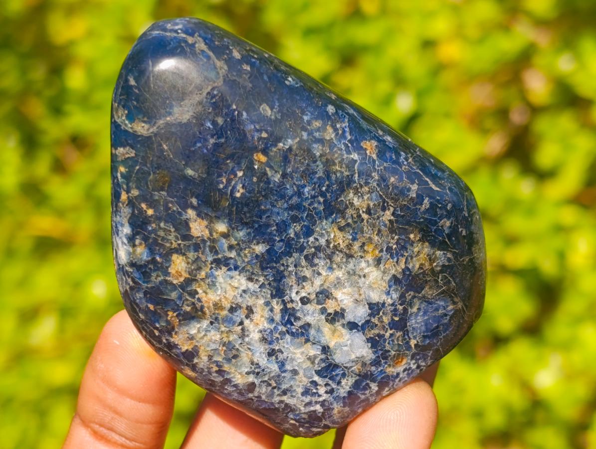 Polished Ultra Rare Dumortierite Standing Display Pieces x 6 From Madagascar - Toprock Gemstones and Minerals 