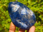 Polished Ultra Rare Dumortierite Standing Display Pieces x 6 From Madagascar - Toprock Gemstones and Minerals 