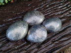 Polished Basalt Pharaoh Stone Galets x 4 From Iron Duke Mine, Zimbabwe - Toprock Gemstones and Minerals 