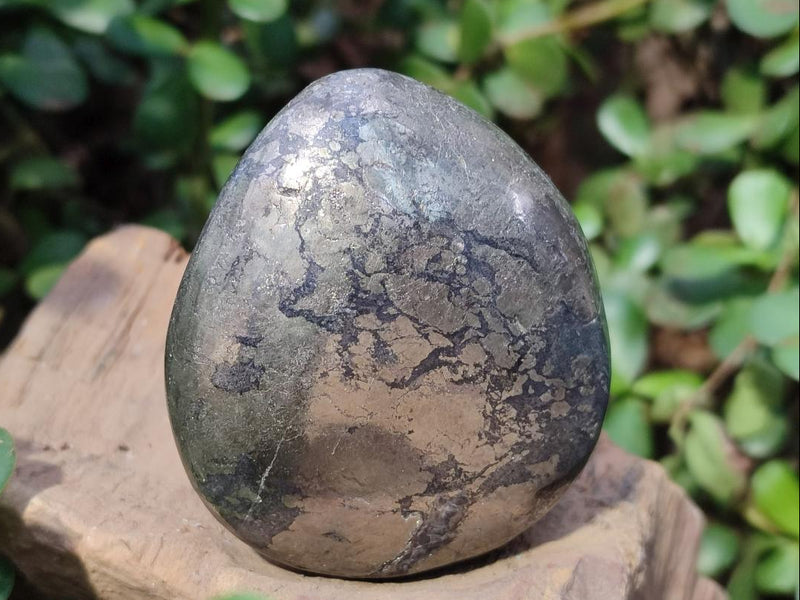 Polished Basalt Pharaoh Stone Galets x 4 From Iron Duke Mine, Zimbabwe - Toprock Gemstones and Minerals 