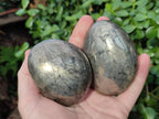 Polished Basalt Pharaoh Stone Galets x 4 From Iron Duke Mine, Zimbabwe - Toprock Gemstones and Minerals 