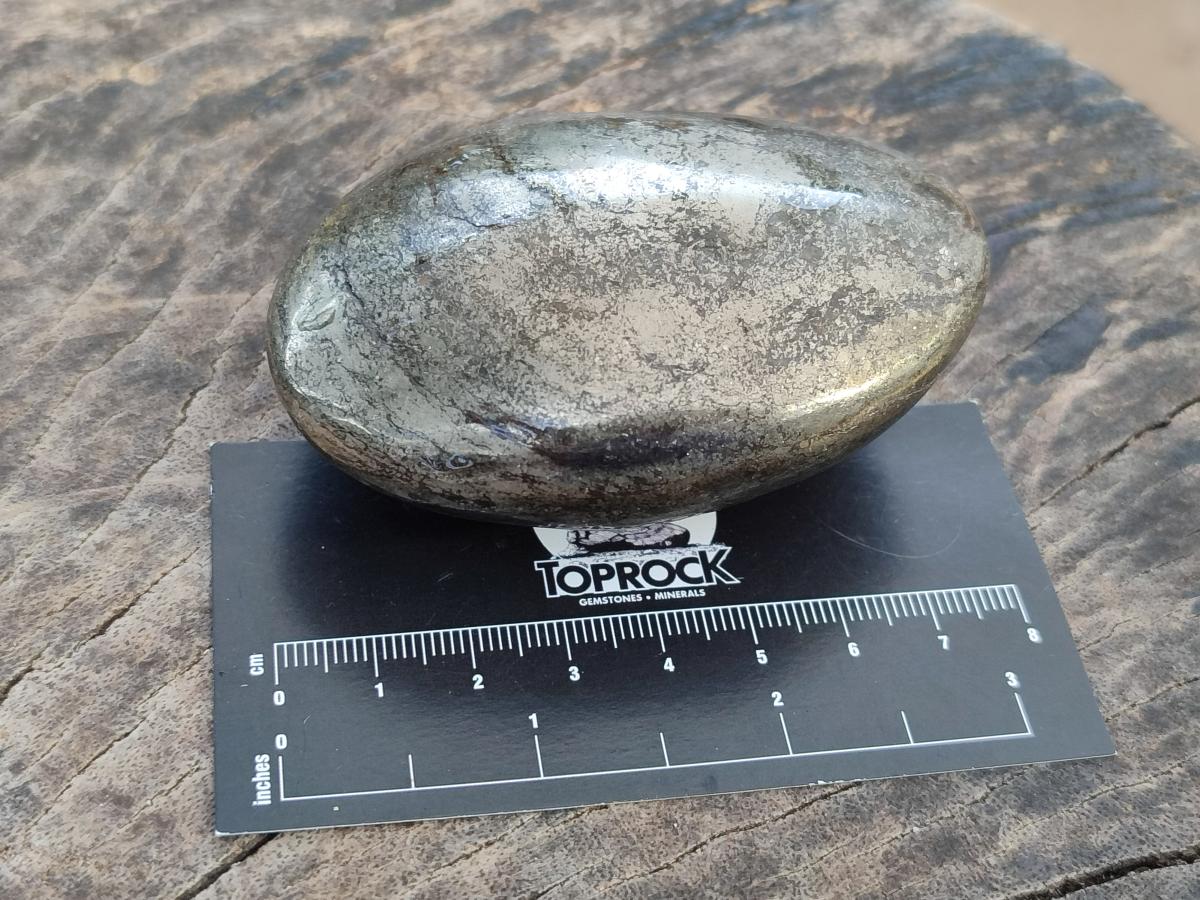 Polished Basalt Pharaoh Stone Galets x 4 From Iron Duke Mine, Zimbabwe - Toprock Gemstones and Minerals 