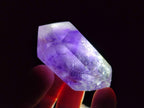 Polished Smokey Window Amethyst Crystals x 12 From Akansobe, Madagascar - Toprock Gemstones and Minerals 