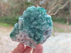 Natural Cabinet Size Green Cubic Fluorite Specimens x 3 From Mandrosonoro, Madagascar - Toprock Gemstones and Minerals 