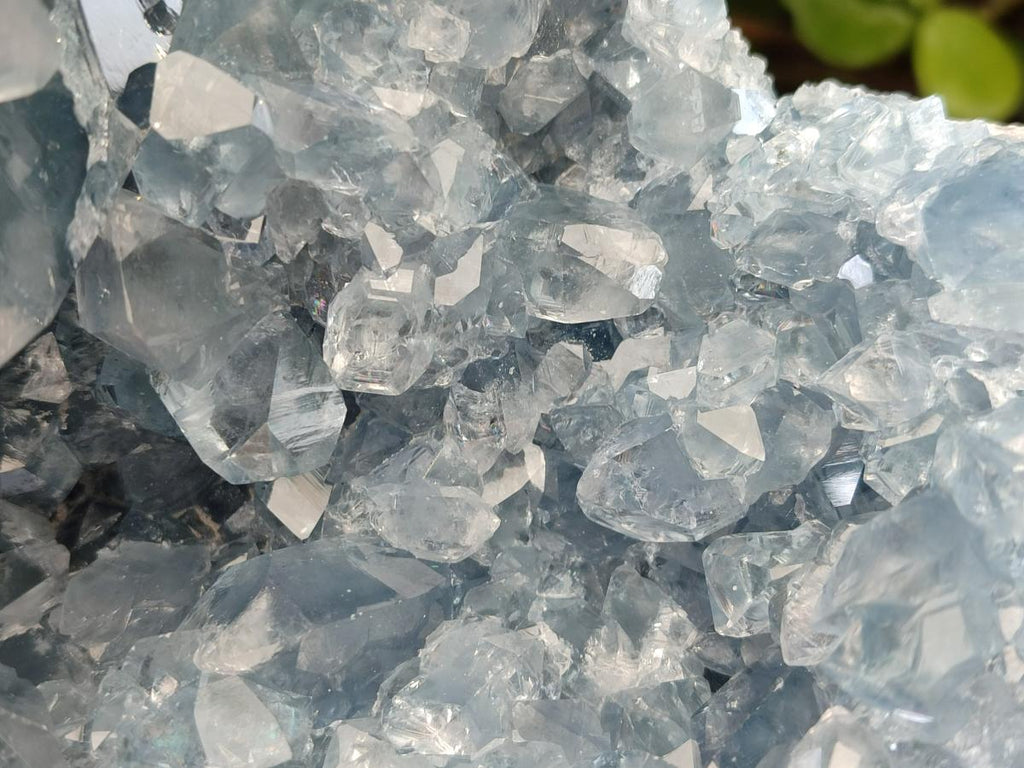 Natural Large Blue Celestite Geode Specimen x 1 From Sakoany, Madagascar - Toprock Gemstones and Minerals 