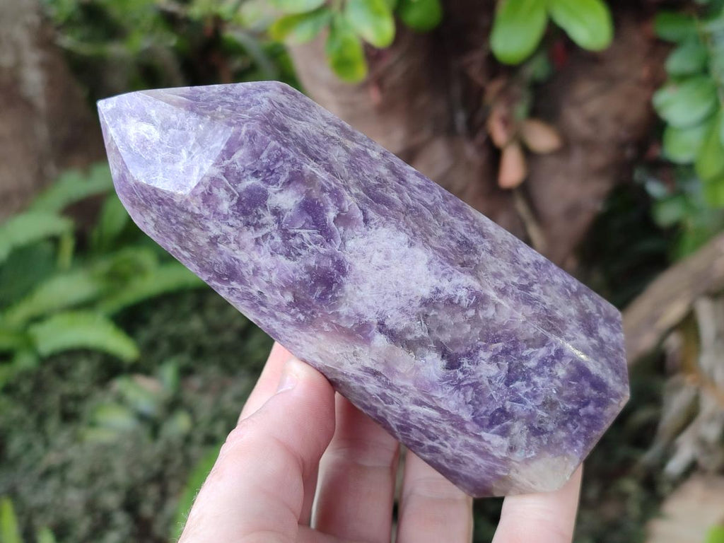 Polished Lepidolite Display Crystals x 3 From Ambatondrazaka, Madagascar - Toprock Gemstones and Minerals 