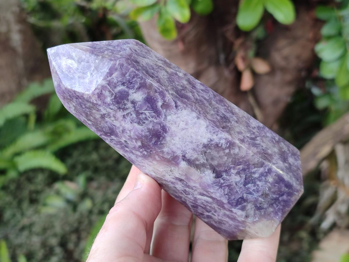 Polished Lepidolite Display Crystals x 3 From Ambatondrazaka, Madagascar - Toprock Gemstones and Minerals 