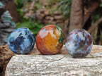 Polished Rare Ocean Jasper Galets x 24 From Northwest Coast, Madagascar - Toprock Gemstones and Minerals 