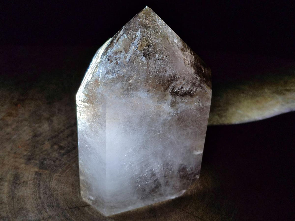 Polished Large Skeletal Smokey Quartz Crystal x 1 From Madagascar - Toprock Gemstones and Minerals 