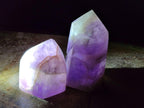 Polished Chevron Amethyst Display Crystals x 4 From Madagascar - Toprock Gemstones and Minerals 