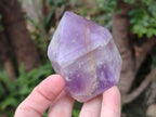 Polished Chevron Amethyst Display Crystals x 4 From Madagascar - Toprock Gemstones and Minerals 