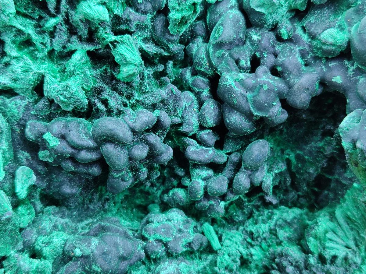 Natural XL Silky Malachite Specimen x 1 From Kasompe, Congo - Toprock Gemstones and Minerals 