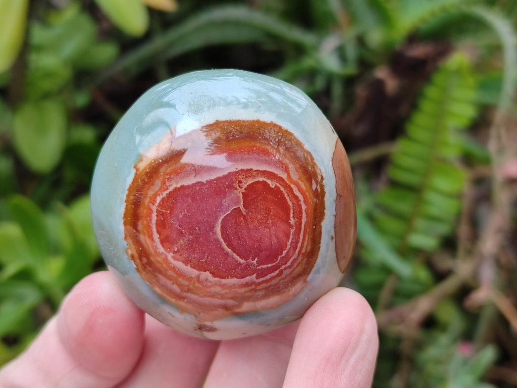 Polished Polychrome Jasper Galets x 24 From NW Coast, Madagascar - Toprock Gemstones and Minerals 