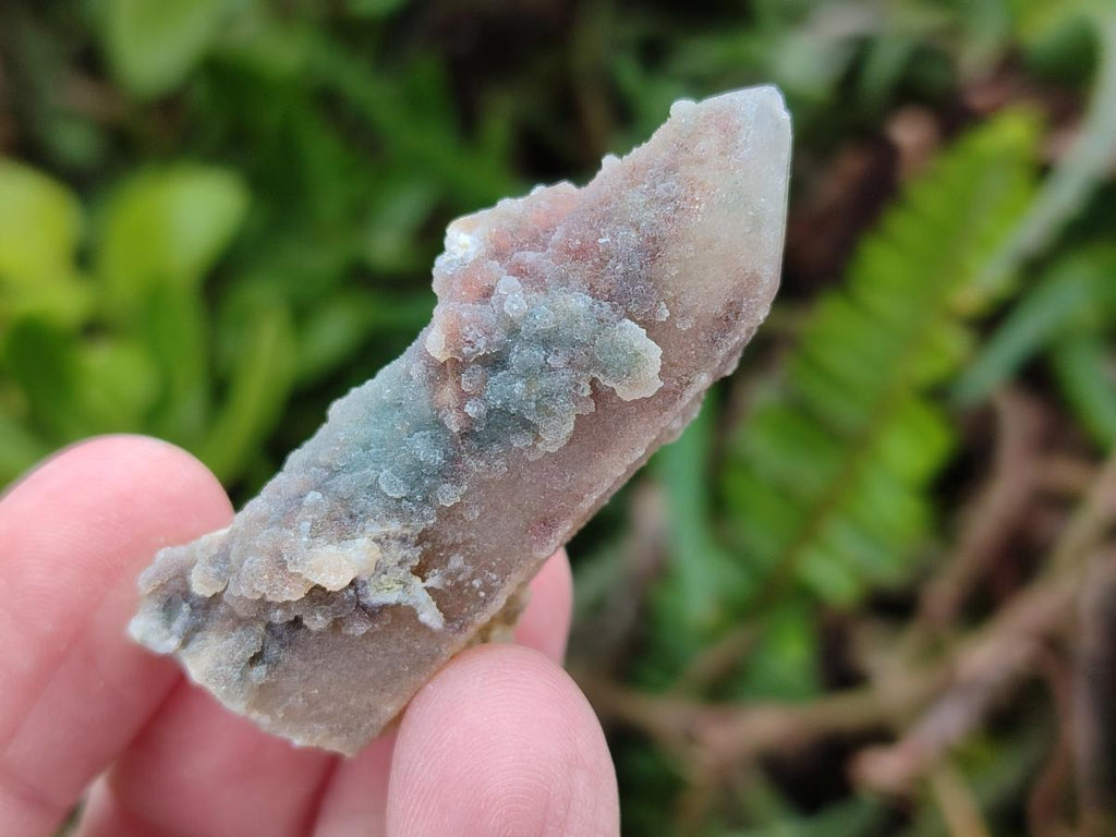 Natural Drusy Hematoid Tinted Fairy Spirit Quartz Single Crystals  x 70 From South Africa - Toprock Gemstones and Minerals 