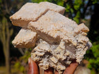 Natural Large Stacked Rhombohedral Calcite Clusters with Aragonite x 2 From Albert's Mountain, Lesotho - Toprock Gemstones and Minerals 
