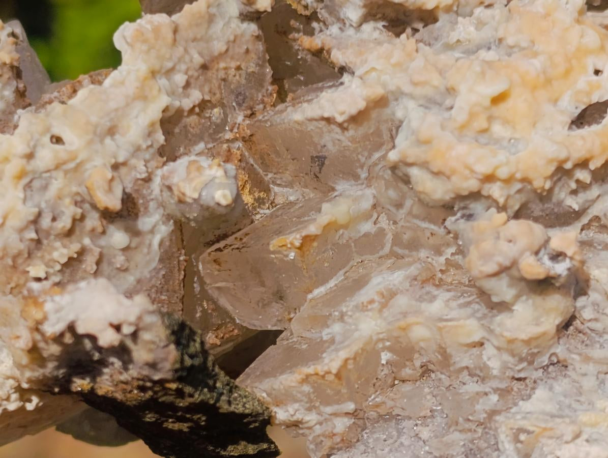 Natural Large Stacked Rhombohedral Calcite Clusters with Aragonite x 2 From Albert's Mountain, Lesotho - Toprock Gemstones and Minerals 
