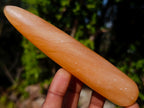 Polished Mini Orange Twist Calcite Massage Wands x 7 From Maevantanana, Madagascar - Toprock Gemstones and Minerals 