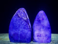 Polished Watermelon Fluorite Standing Display Pieces x 6 From Uis, Namibia - Toprock Gemstones and Minerals 