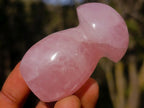 Polished Gemmy Rose Quartz Mushrooms x 35 From Madagascar - Toprock Gemstones and Minerals 