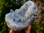 Natural Blue Celestite Specimens x 3 From Sakoany, Madagascar - Toprock Gemstones and Minerals 