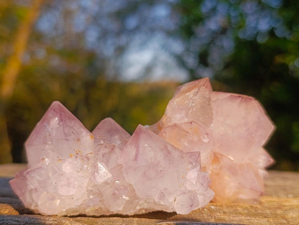 Natural Spirit Amethyst Crystals and Clusters x 12 From Boekenhouthoek, South Africa - Toprock Gemstones and Minerals 